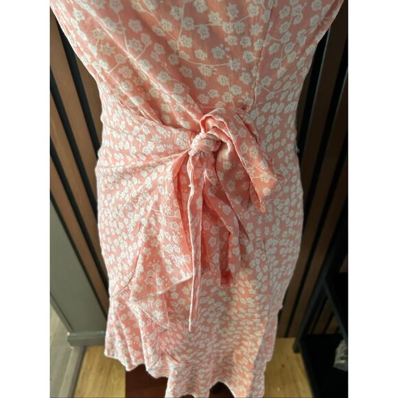 Hello Molly Princess Polly Mini Dress Light Pink Floral Size M - Picture 3 of 7
